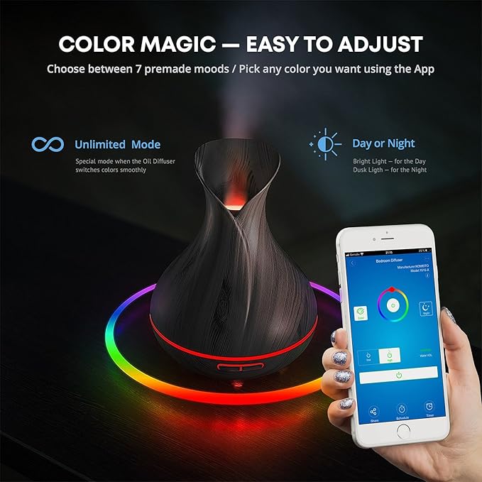 Smart Aroma Diffuser with LED